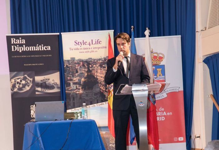 The speech of Bruno Caldeira, founding director of Raia Diplomática magazine, during the Raia Diplomática's Awards