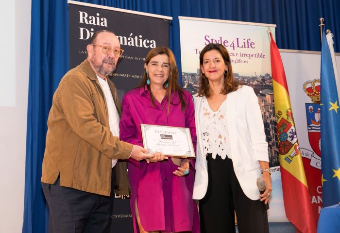 Discurso de Verónica Fernández de Córdova y Azar al recibir el Premios de Mejor Empresa de España para Herederos del Marqués de Riscal